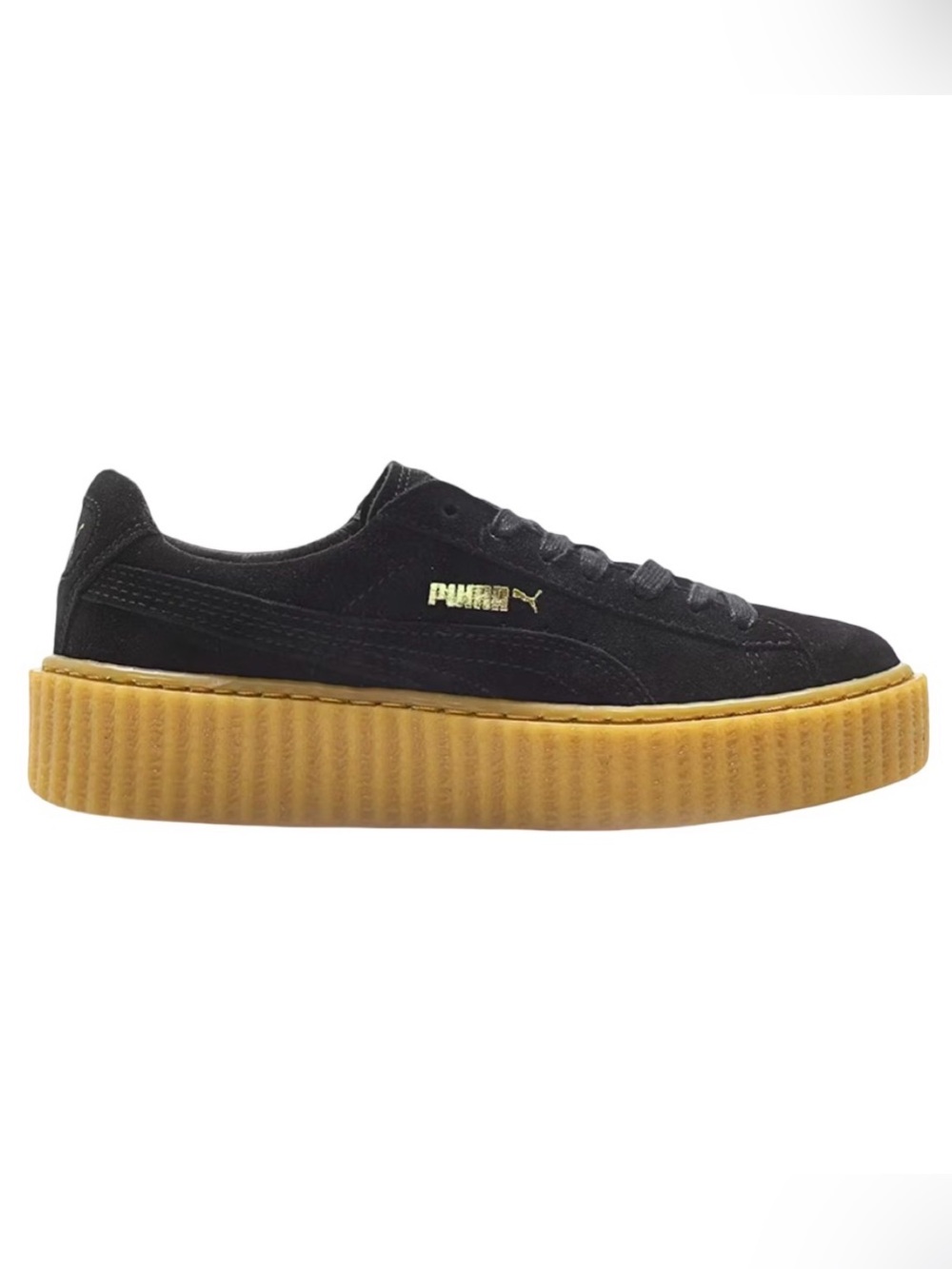 Puma Fenty X Black Suede Creepers